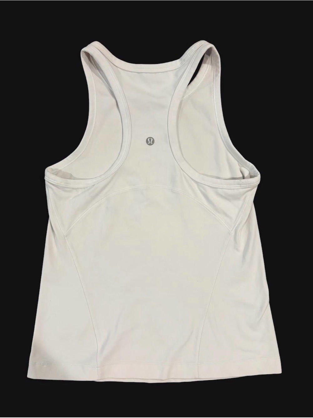 lululemon athletica Cream Racerback Performance Tank